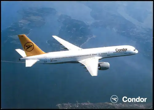 Ansichtskarte  Condor Boeing 757 Flugwesen & Flugzeug (Airplane) 2000