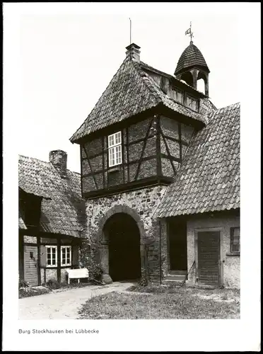 Ansichtskarte Lübbecke (Westfalen) Burg Stockhausen - Eingang 1961