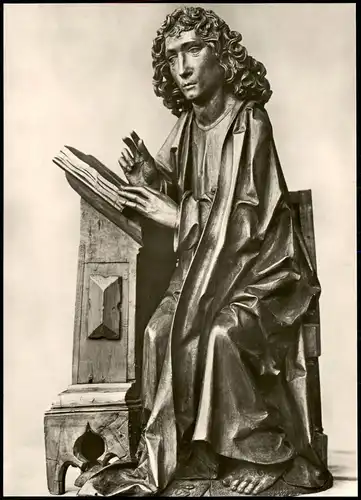 Münnerstadt Evangelist Johannes Tilman Riemenschneider Altar der Kirche 1960