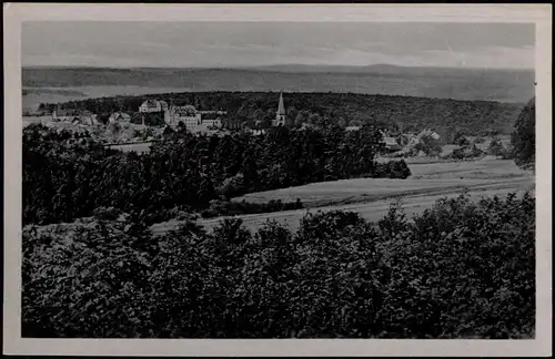 Ansichtskarte Friedrichsbrunn Stadtpartie 1955