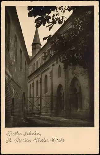 Lehnin-Kloster Lehnin St. Marien Kloster Kirche Außenansicht 1920