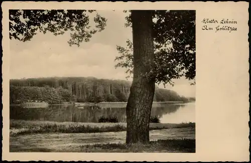 Ansichtskarte Lehnin-Kloster Lehnin Umland-Partie Am Gohlitzsee 1920