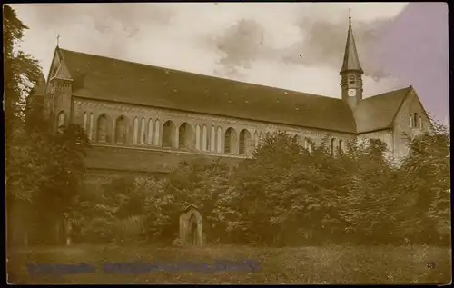 Kloster Lehnin Kloster Westseite der Klosterkirche Echtfoto-AK 1920