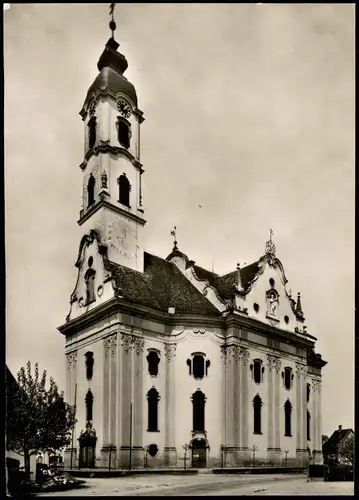 Ansichtskarte Steinhausen an der Rottum (Oberschwaben) Basilika 1961