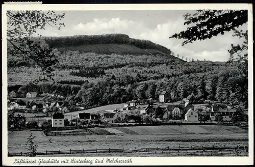 Glashütte (Eifel)-Schieder-Schwalenberg Winterberg und Melchersruh 1958