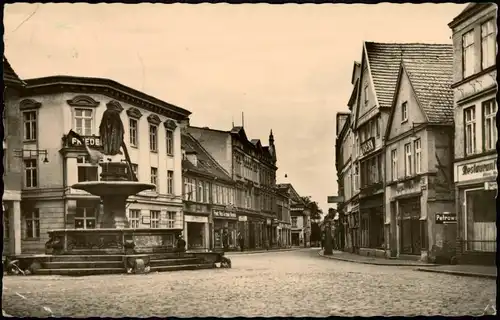 Ansichtskarte Güstrow Straße des Friedens 1960