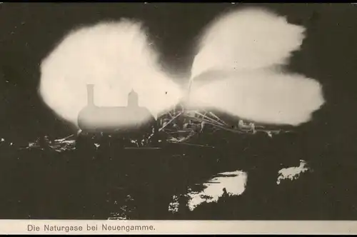 Ansichtskarte Neuengamme-Hamburg Die Naturgase bei Neuengamme. 1922