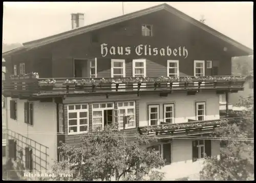 Foto Kitzbühel Haus Elisabeth 1963 Privatfoto