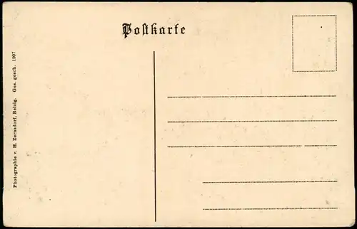 Ansichtskarte Golzow Gruss aus Golzow Kr. Belzig Schloss (Castle) 1907