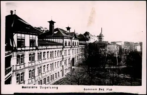 Gommern Heilstätte Vogelsang DDR AK 1961   gelStempel GOMMERN (nach Genthin)