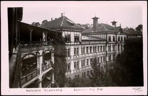 Ansichtskarte Gommern Heilstätte Vogelsang (Gommern) zu DDR-Zeiten 1960