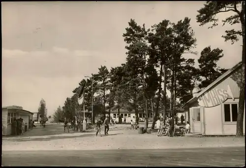 Ansichtskarte Glowe Am Zeltplatz Camping DDR AK 1970