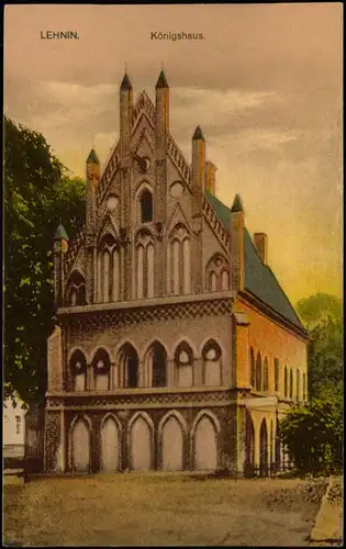 Ansichtskarte Kloster Lehnin Königshaus 1922