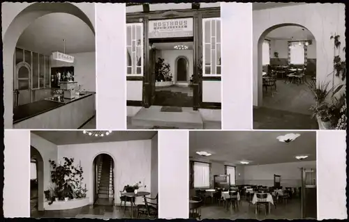 Edesheim-Northeim Rasthaus Zum Wegkrug Inh. Rudolf Schanz Innenansichten 1957
