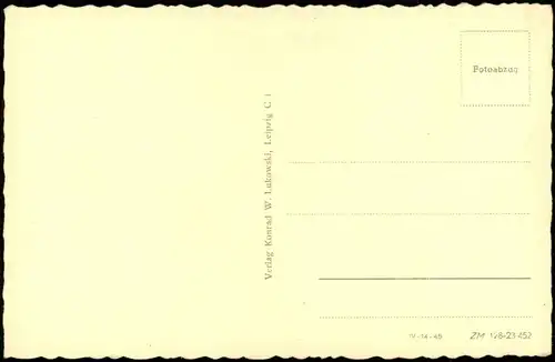 .Mecklenburg-Vorpommern Stimmungsbild Natur Gruss von der Ostsee 1950