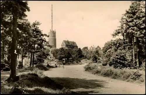 Ansichtskarte Brotterode Partie auf dem großen Inselsberg/Inselberg 1960