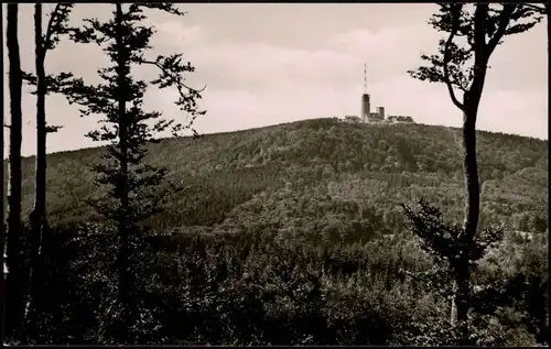 Ansichtskarte Brotterode Blick zum Großen Inselsberg DDR AK 1962
