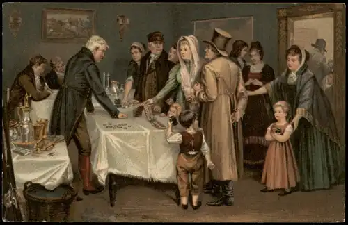 Ansichtskarte  Aus Deutschlands großer Zeit: Volksopfer 1913