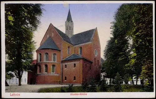 Ansichtskarte Lehnin-Kloster Lehnin Klosterkirche 1922
