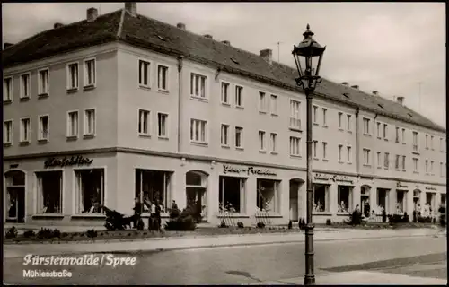 Ansichtskarte Fürstenwalde/Spree Mühlenstraße 1961
