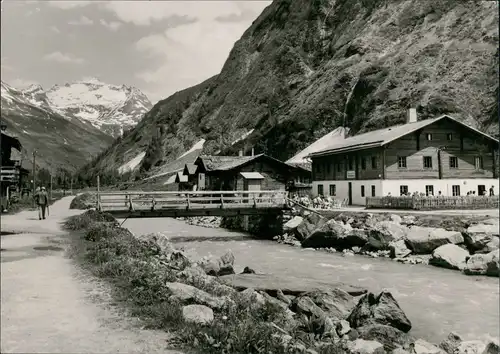 Innergschlöß-Matrei in Osttirol Venedigerhaus Innergschlöß Partie 1960