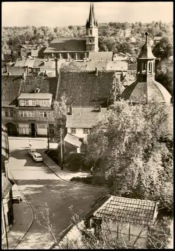 Ansichtskarte Mühlhausen (Thüringen) Stadt Inneres Frauentor 1970