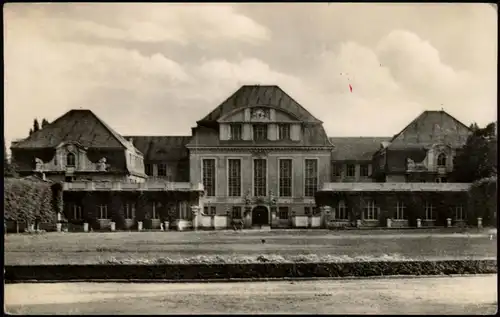 Halberstadt Käthe-Kollwitz-Oberschule Schulgebäude DDR AK 1968