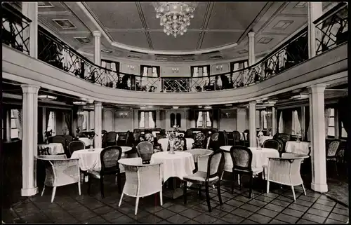 Dampfer New York Halle Touristen-Klasse Hamburg-Amerika Linie 1930