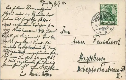 Ansichtskarte Schierke Dorfstraße 1910
