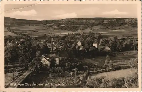 Ansichtskarte Gumperda Landschulheim - Stadt 1942