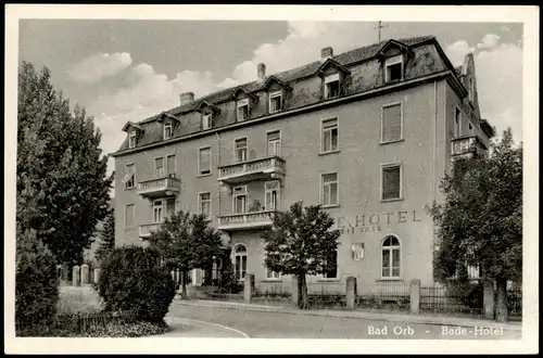 Ansichtskarte Bad Orb Bade - Hotel 1957