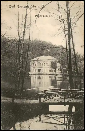 Ansichtskarte Bad Freienwalde Papenmühle 1909
