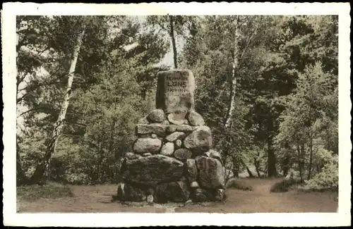 Ansichtskarte Gifhorn Denkmal 1957