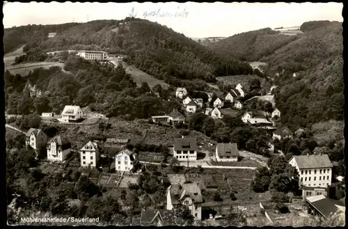 Ansichtskarte Mühlenrahmede-Altena Stadtblick 1963