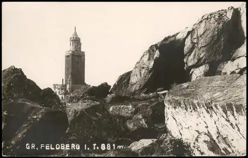Foto Schmitten (Hochtaunus) Großer Feldberg - Turm 1928 Privatfoto