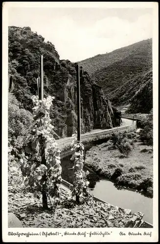 Walporzheim-Bad Neuenahr-Ahrweiler Weinhaus ,,Zur Bunten Kuh: Felsidylle" 1932