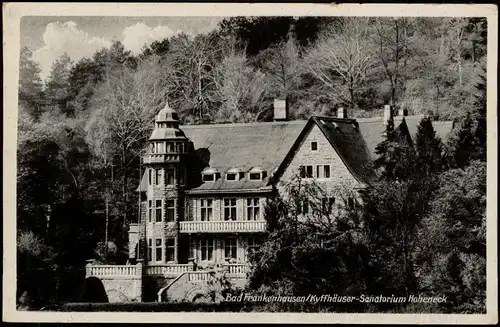 Ansichtskarte Bad Frankenhausen Sanatorium Hoheneck 1959