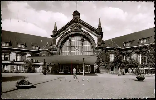 Ansichtskarte Osnabrück Hauptbahnhof 1964