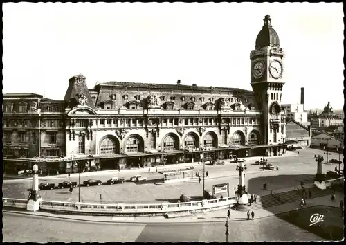 CPA Paris Gare de Lyon / Lyoner Bahnhof 1963