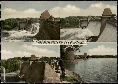 Ansichtskarte Soest Möhnetalsperre - 4 Bild 1960
