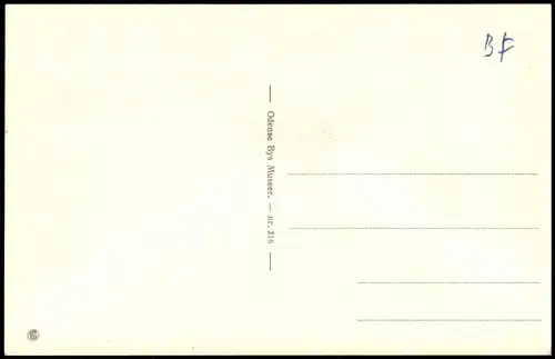Postcard Odense (Dänemark) H.C. Andersens Hus 1940
