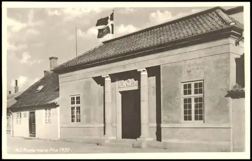 Postcard Odense (Dänemark) HC Andersens Hus 1930