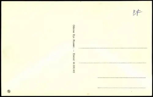 Postcard Odense (Dänemark) HC Andersens Hus 1930