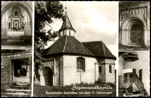 Ansichtskarte Wittighausen Sigismundkapelle MB 1962