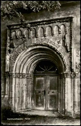 Ansichtskarte Wittighausen Sigismundkapelle - Portal 1962