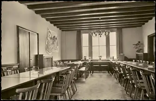 Ansichtskarte Oerlinghausen Ostdeutsche Volksbildungsstätte - Saal 1962