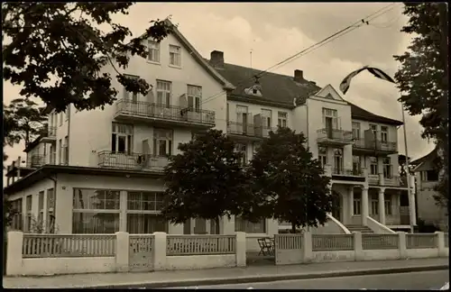 Ansichtskarte Kühlungsborn Dr.-Robert-Koch-Heim zur DDR-Zeit 1959/1957