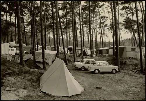 Markgrafenheide-Rostock Zeltplatz Camping zur DDR-Zeit 1972/1971