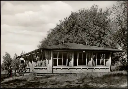 Ansichtskarte Kamern (Havel) Kiosk am Zeltplatz zu DDR-Zeiten 1971