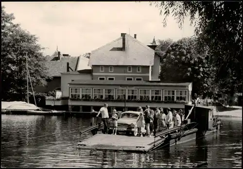 Ansichtskarte Caputh-Schwielowsee Gaststätte ,,Fährhaus" 1967